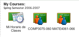 My courses